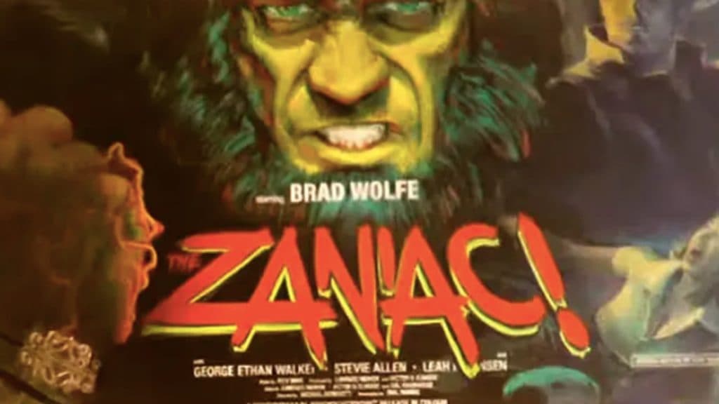 Movie poster for the film Zaniac in Loki