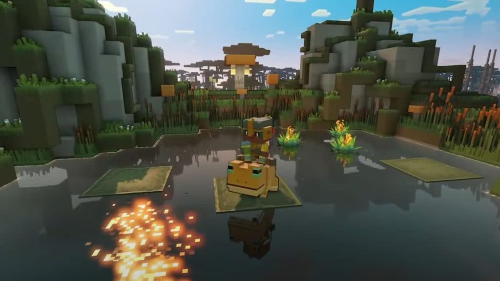 Mojang is adding new features to Minecraft Legends, including frogs and  witches - Neowin
