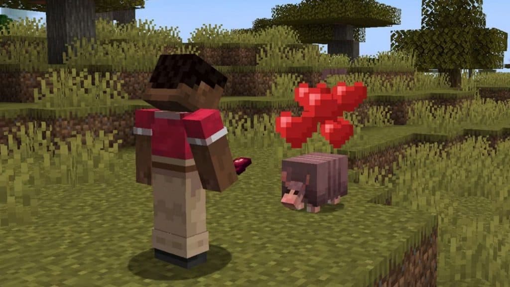 Minecraft armadillo breeding