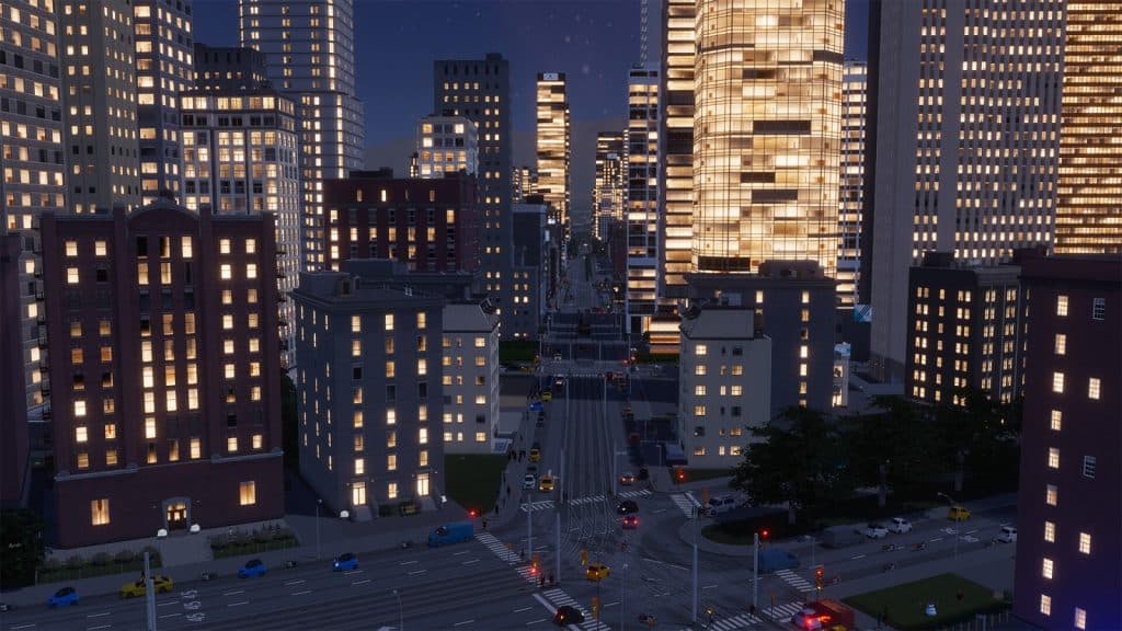 cities skylines 2 dlc | city at night