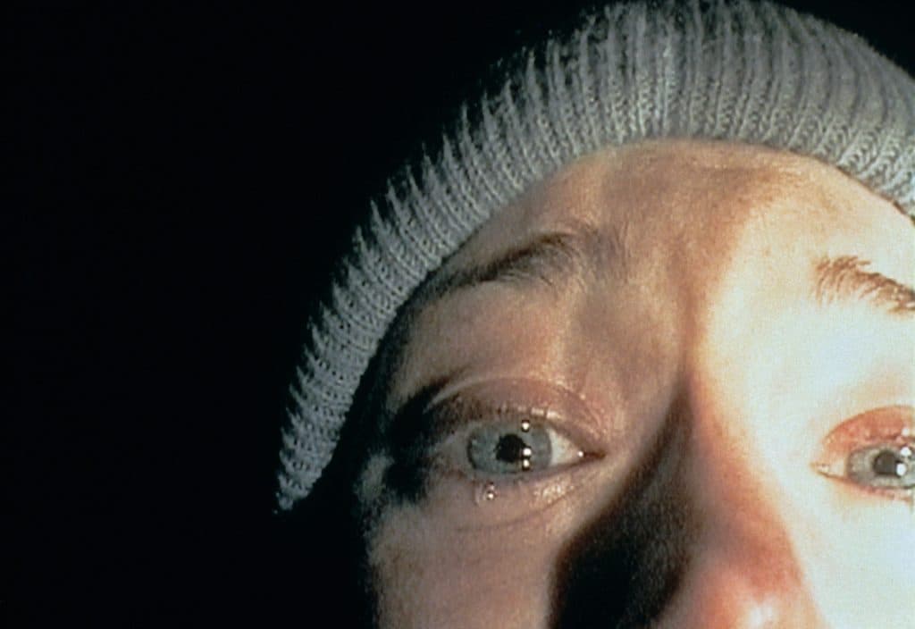 A still from The Blair Witch Project