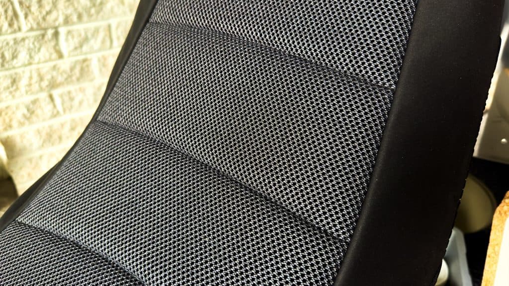 puma playseat mesh material close up