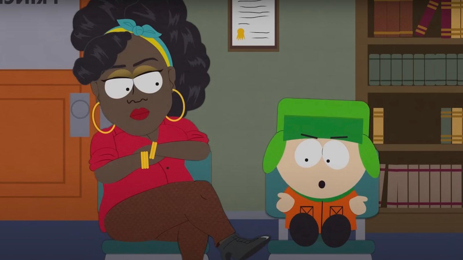 Still from upcoming South Park special