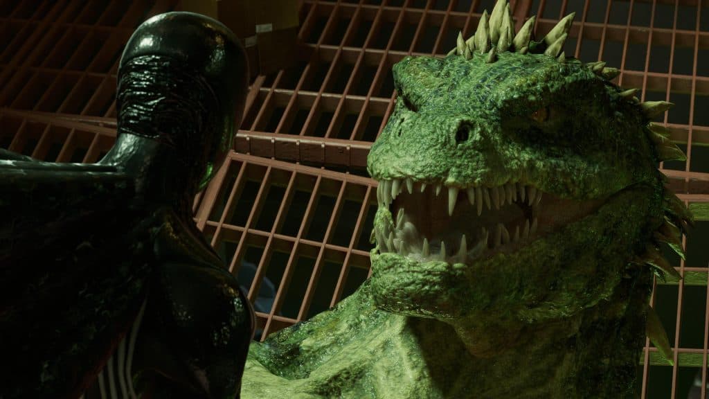 The Lizard from Marvel's Spider-Man 2