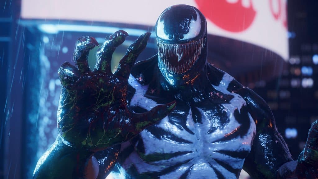 Venom from Marvel's Spider-Man 2