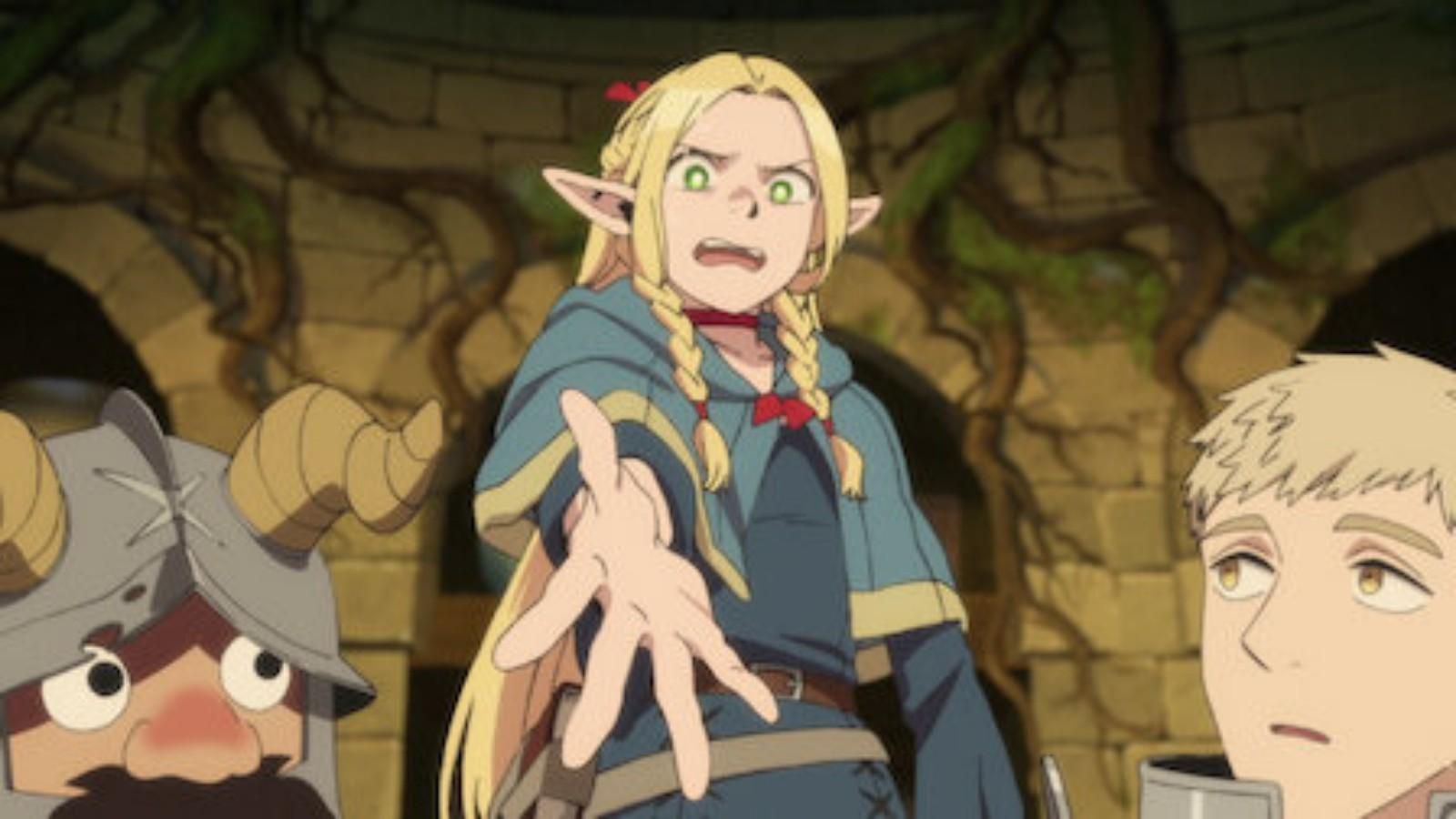 Elven mage Marcille Donato in Delicious in Dungeon