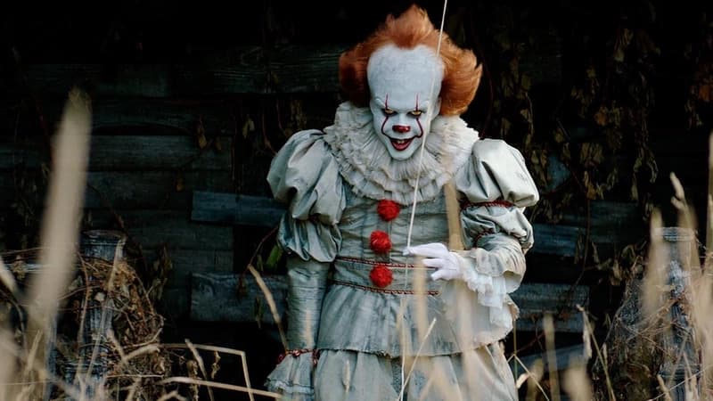 Pennywise the Clown in It Chapter One