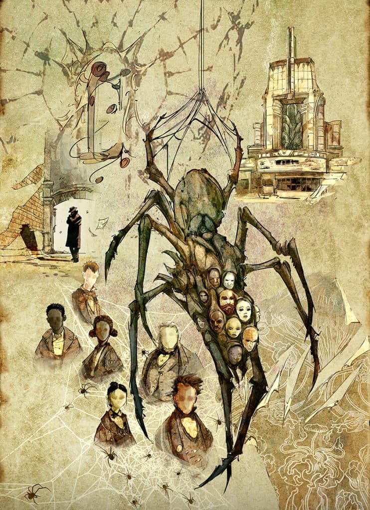 Candela Obscura art of spider monster