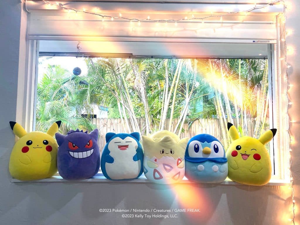 Los Squishmallows gigantes Pokémon Pikachu y Piplup llegan a Amazon