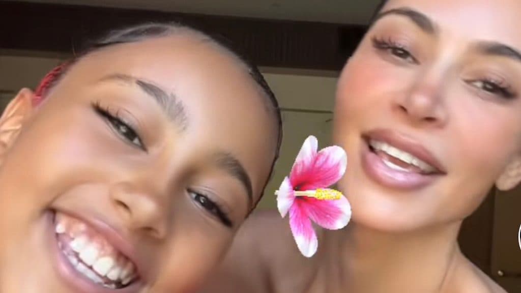 North West and her mom Kim Kardashian have had a joint TikTok account since 2021.