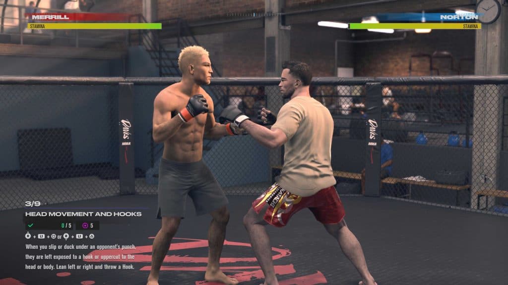 UFC 5 gameplay