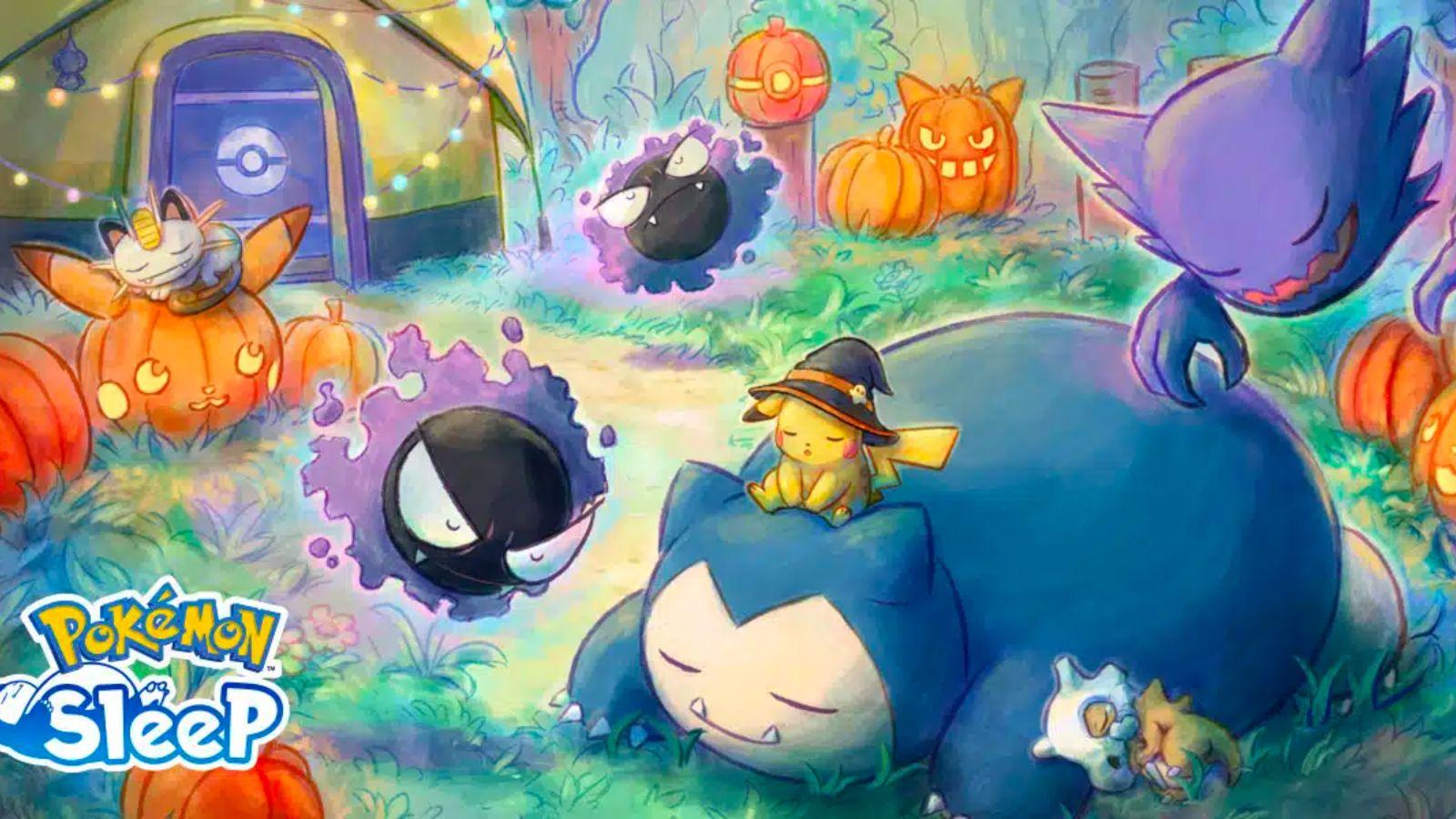 Pokemon Sleep Halloween 2023 event