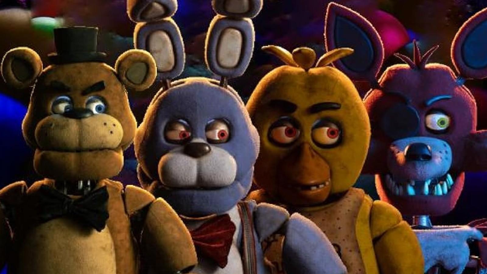 The evil animatronics in Five Nights at Freddy's.