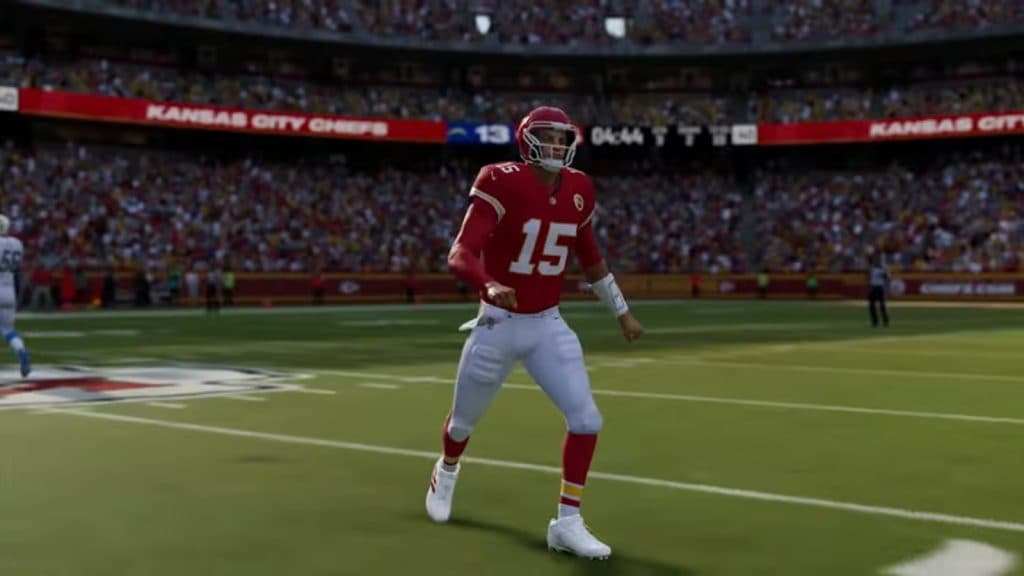An image of Madden 24 gameplay.