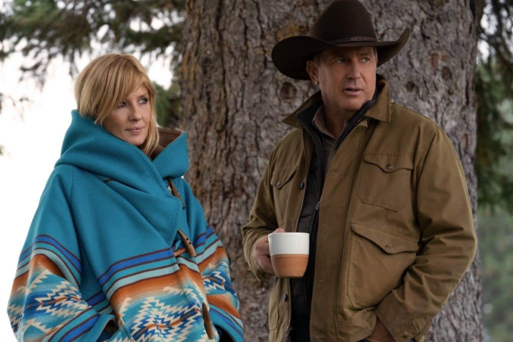 Beth and John Dutton in Yellowstone
