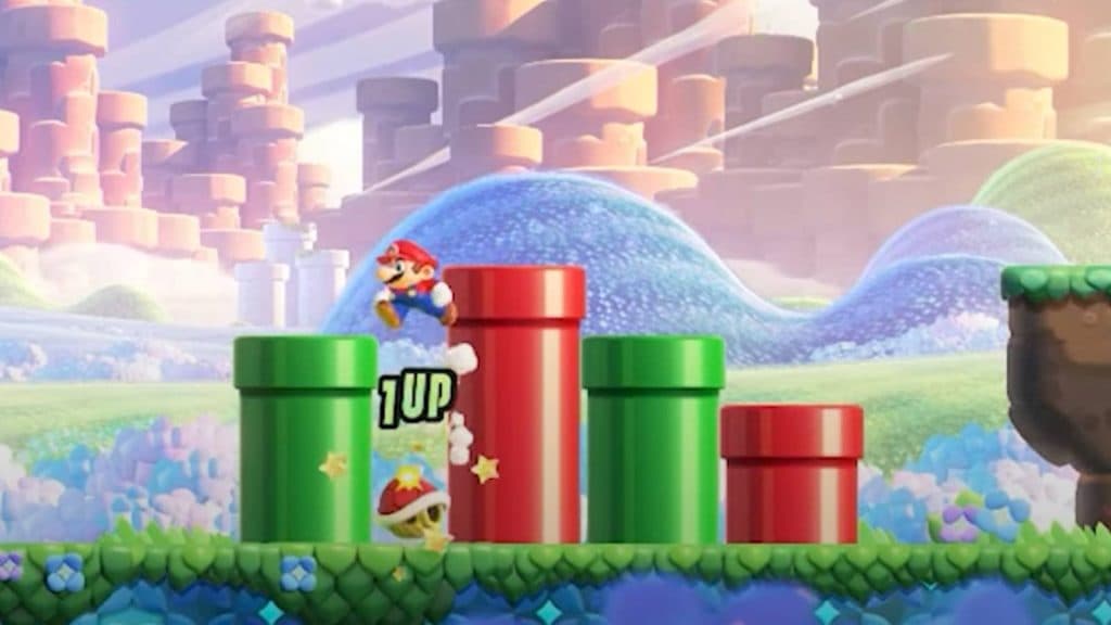 Super Mario Bros. Wonder pipes