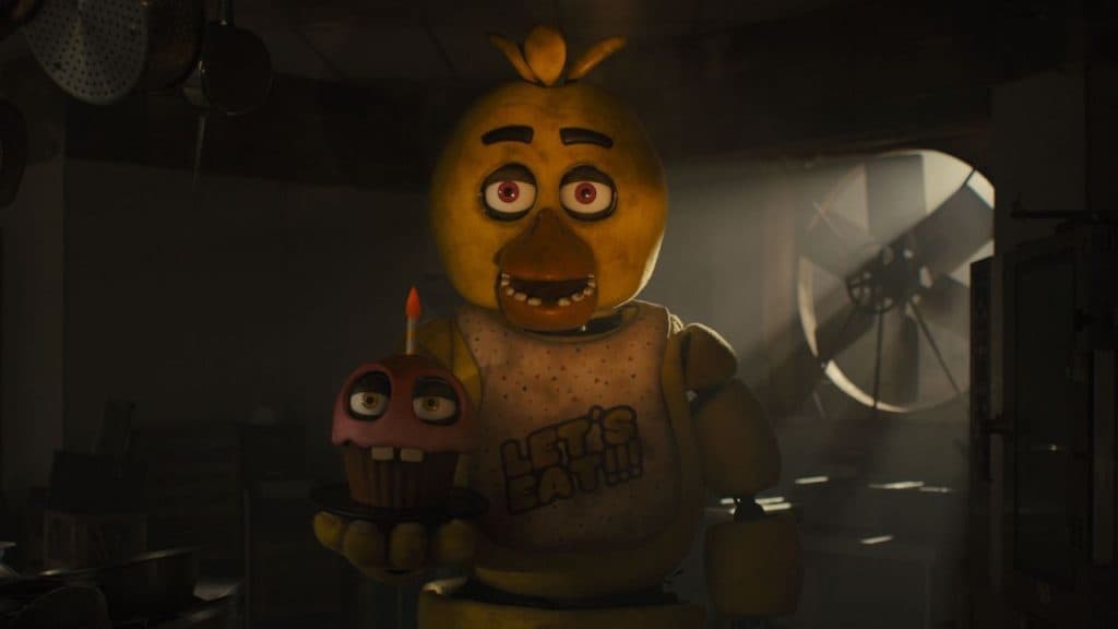 Chica the Chicken in FNAF