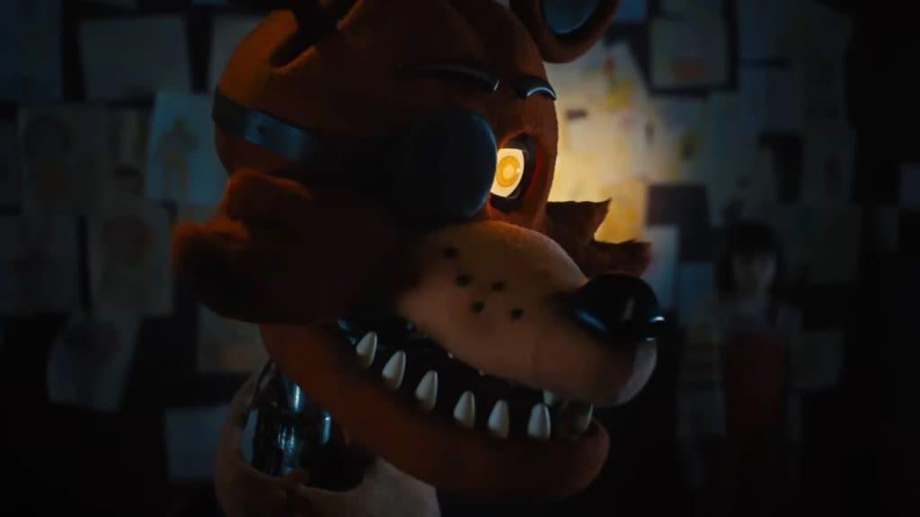 Foxy the Pirate animatronic in FNAF