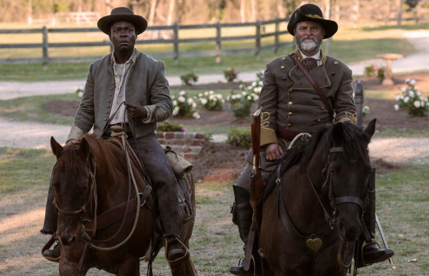 Bass and George in Lawmen: Bass Reeves