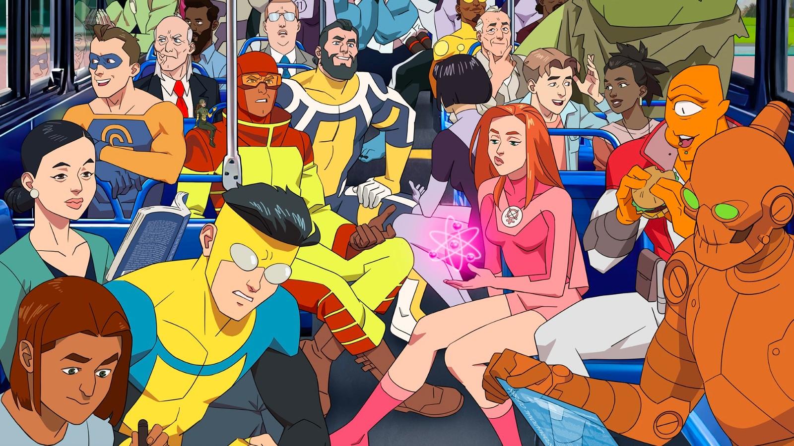 The cast and characters of Invincible Season 2