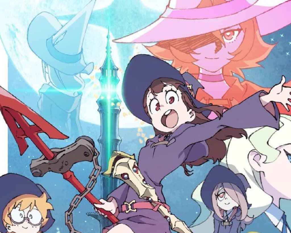 The cast of Little Witch Academia