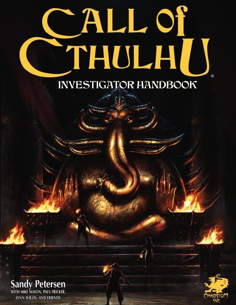 Call of Cthulhu rulebook for players