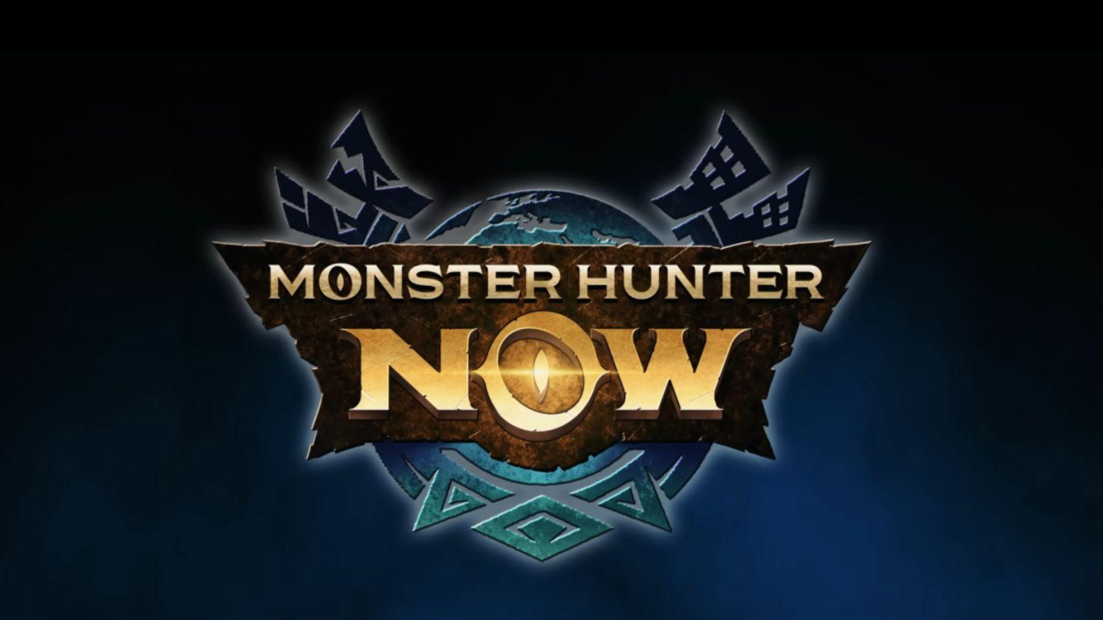 monster hunter now logo header
