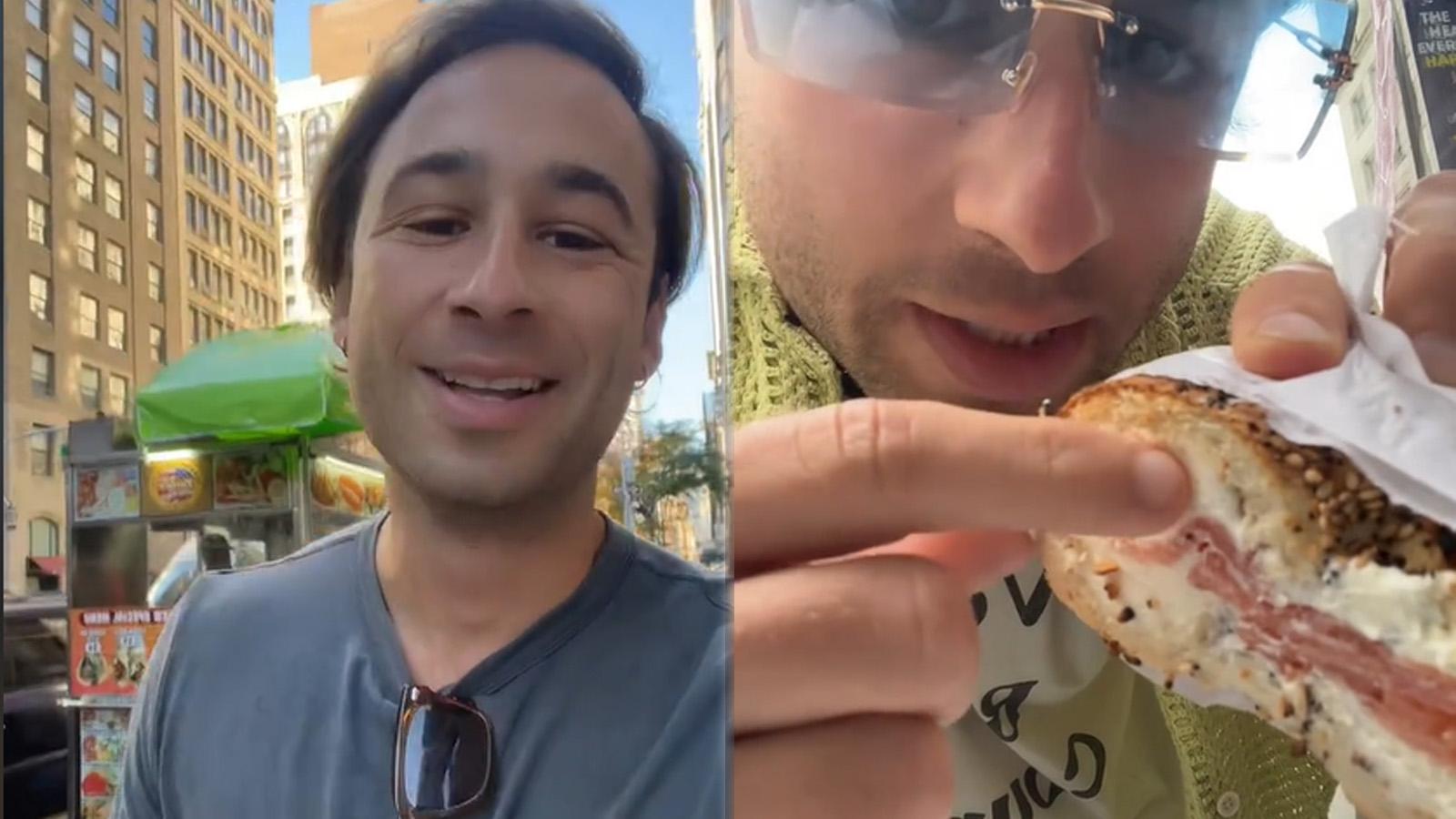 What is a “scooped bagel?” TikToker’s bagel order has him kicked out of ...