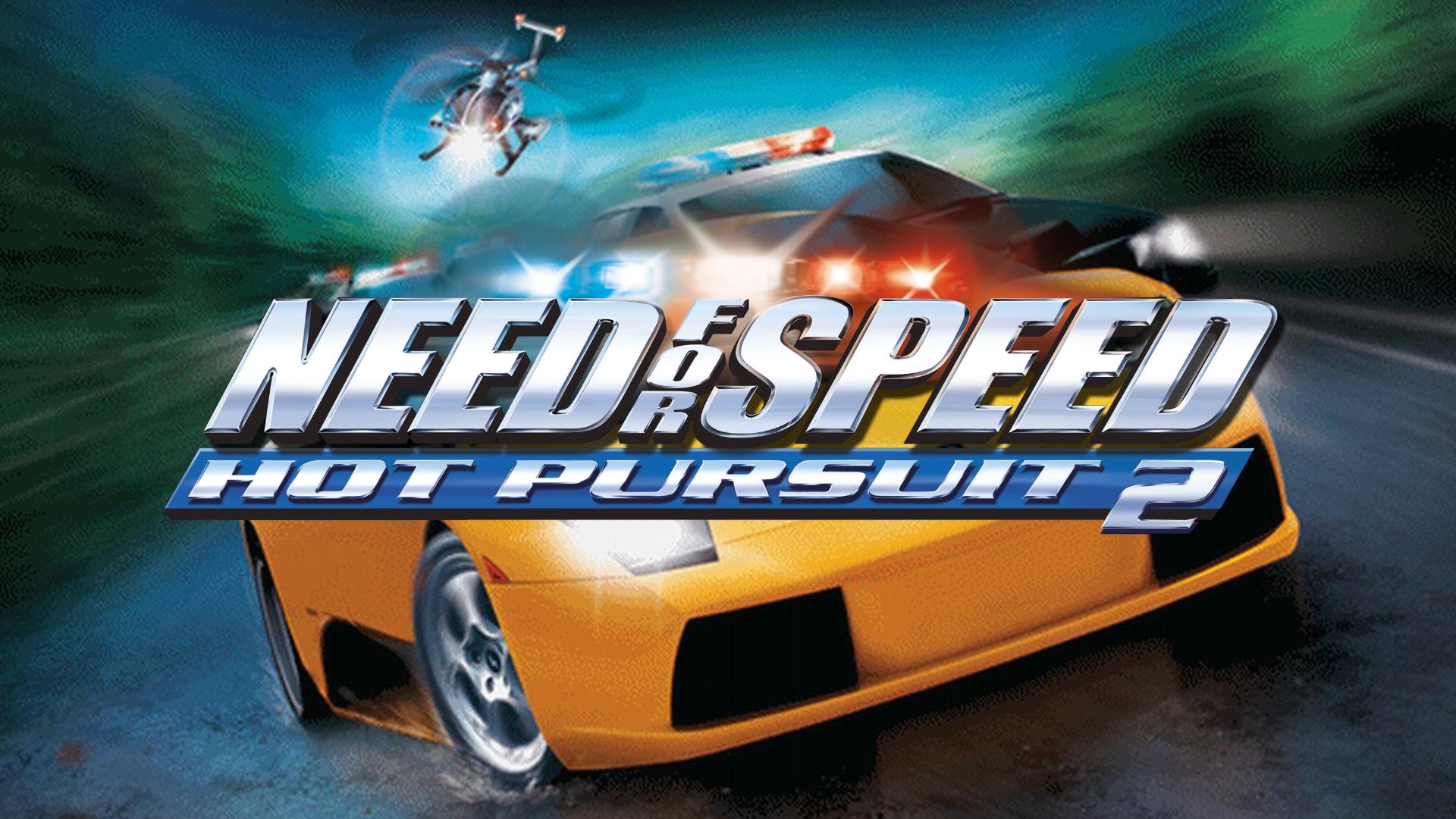 The iconic Need for Speed Hot Pursuit 2 cover art