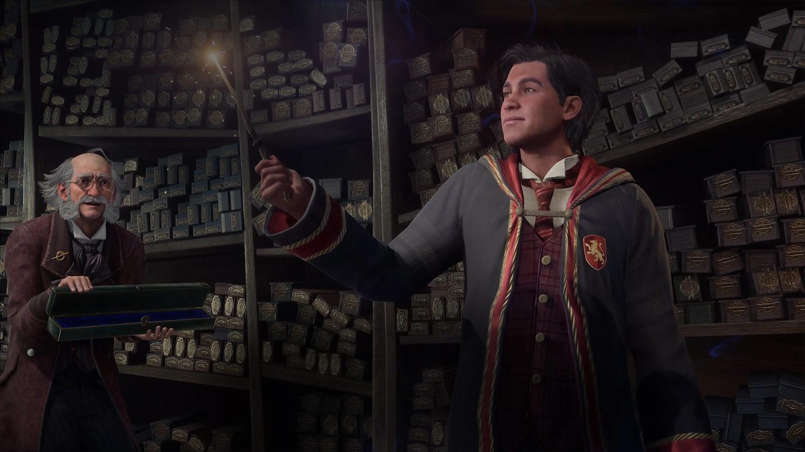 A promotional image from Hogwarts Legacy.