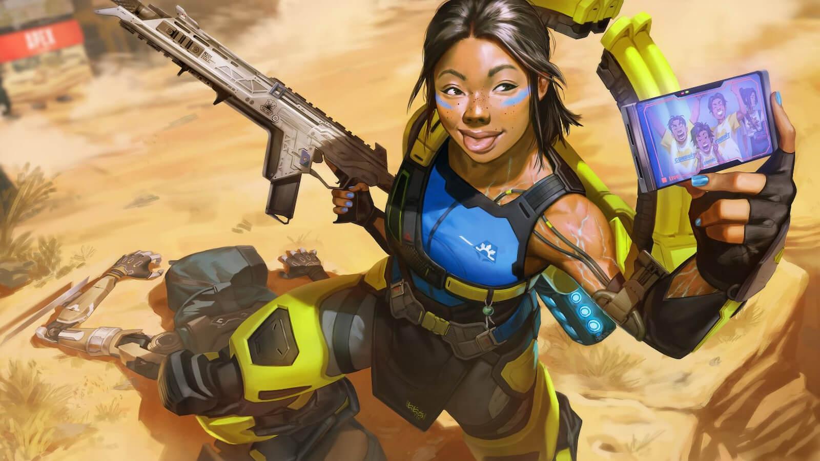 Apex Legends players are loving Conduit’s character selection impersonations