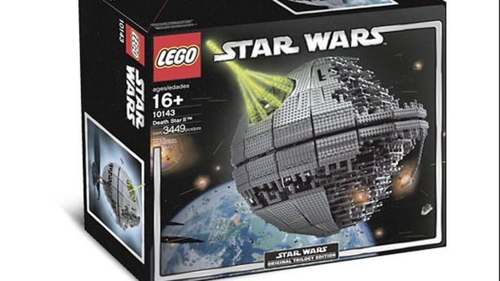 The Death Star II Lego set (Ultimate Collector's Series story)