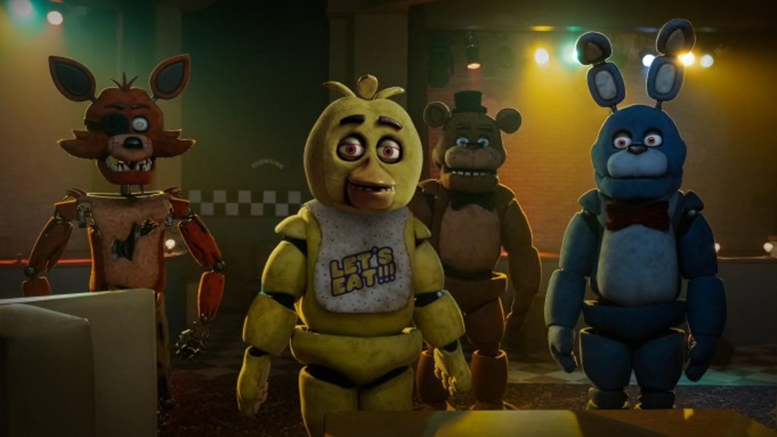 The baddies in Five Nights at Freddy's.