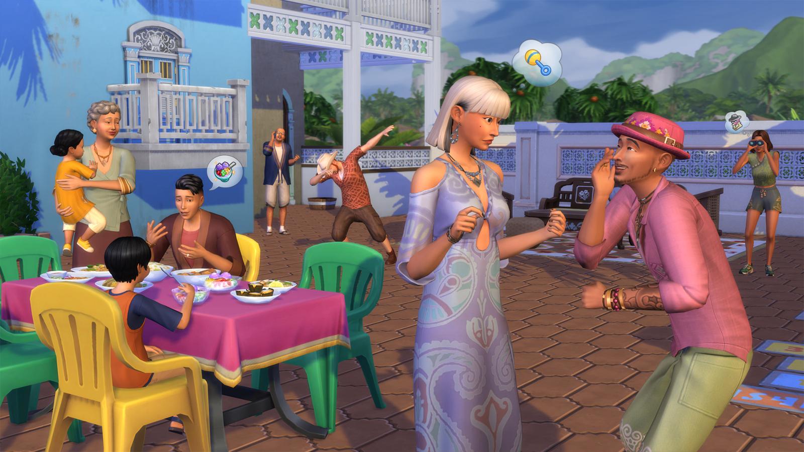 The Sims 4: For Rent screenshot