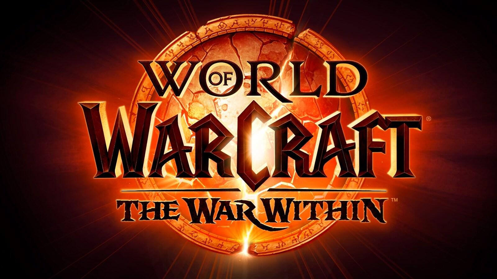 The confirmed logo for World of Warcraft: The War Within