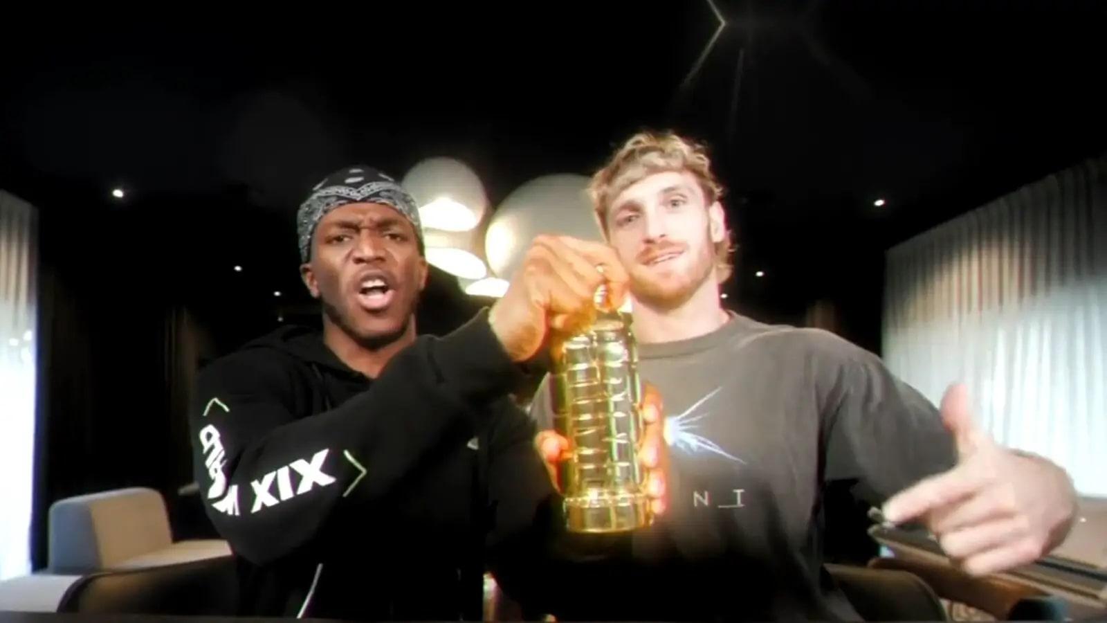 KSI and Logan Paul reveal 24K Golden Prime contest in London and New York -  Dexerto