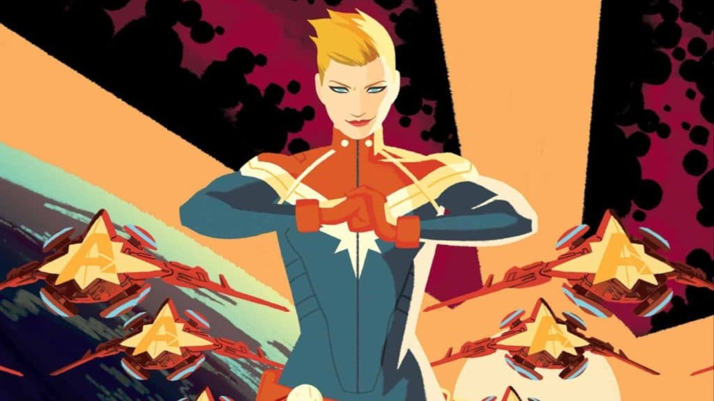Carol Danvers as Captain Marvel