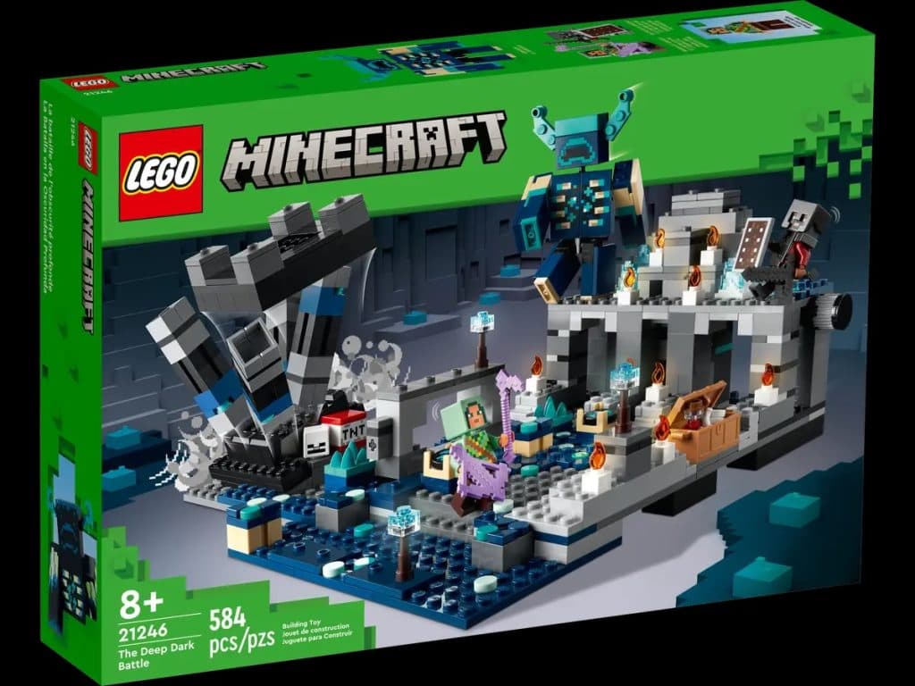 Lego Minecraft The Deep Dark Battle