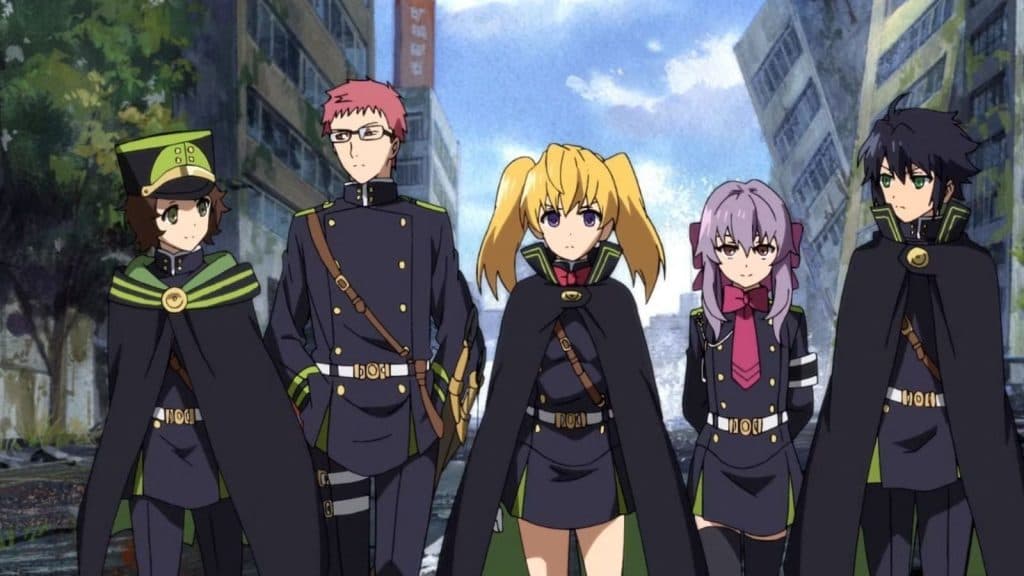 A screenshot from Seraph of the End