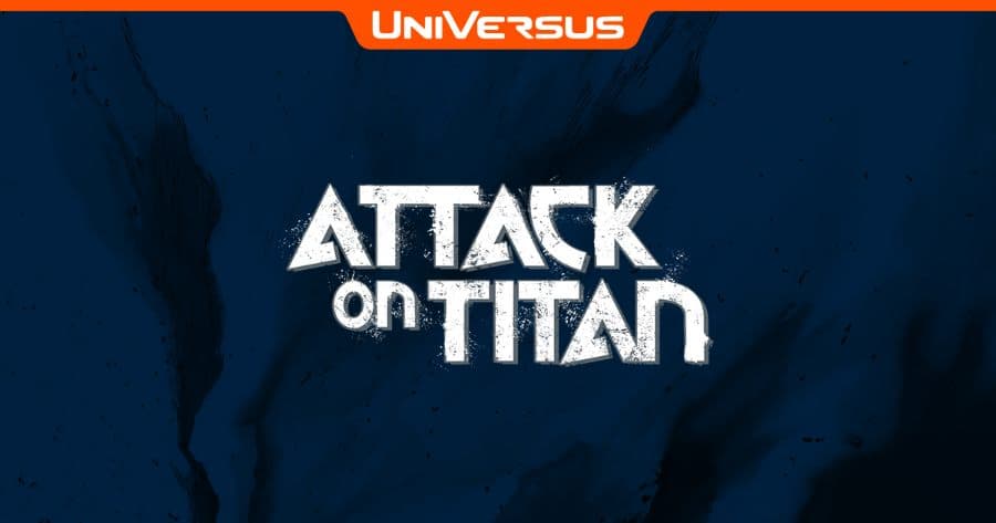 Universus and Attack on Titan logo