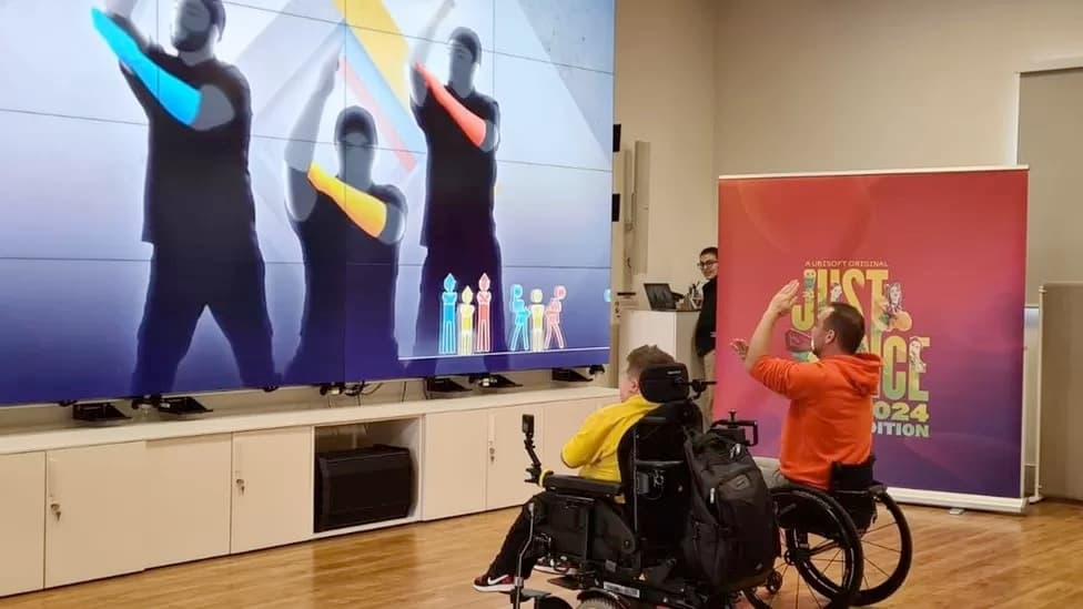 youth disability campaigner visits Ubisoft