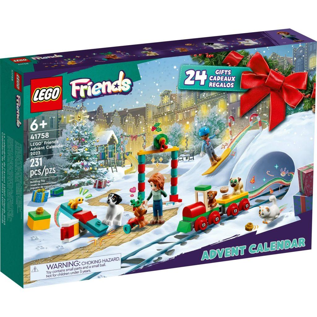 Lego Friends 2023 advent calendar box