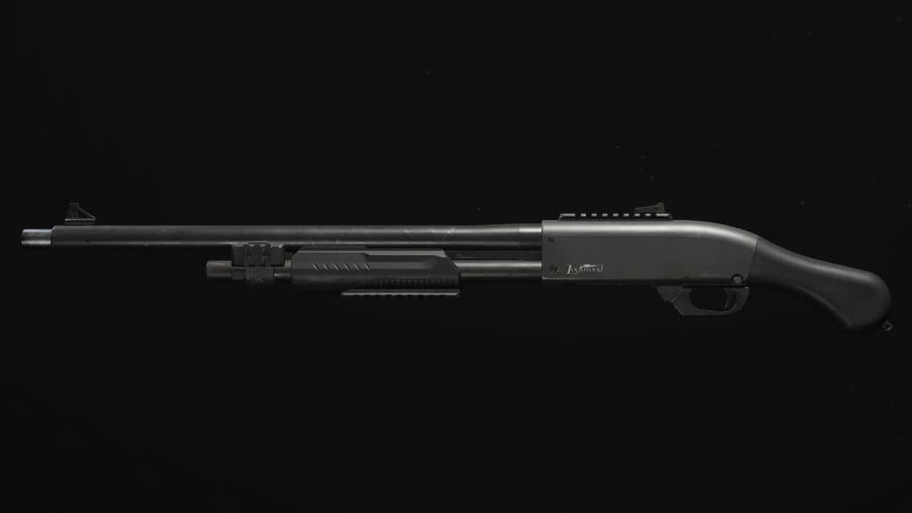 Lockwood 680 shotgun being previewed with no UI in Modern Warfare 3.