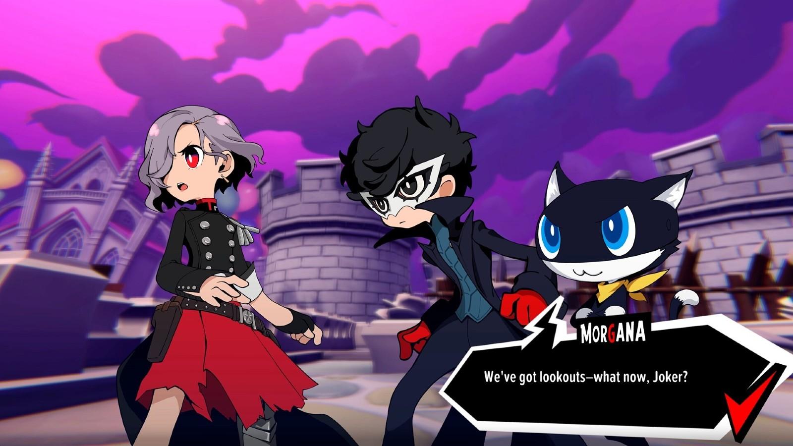 An image from Persona 5 Tactica.