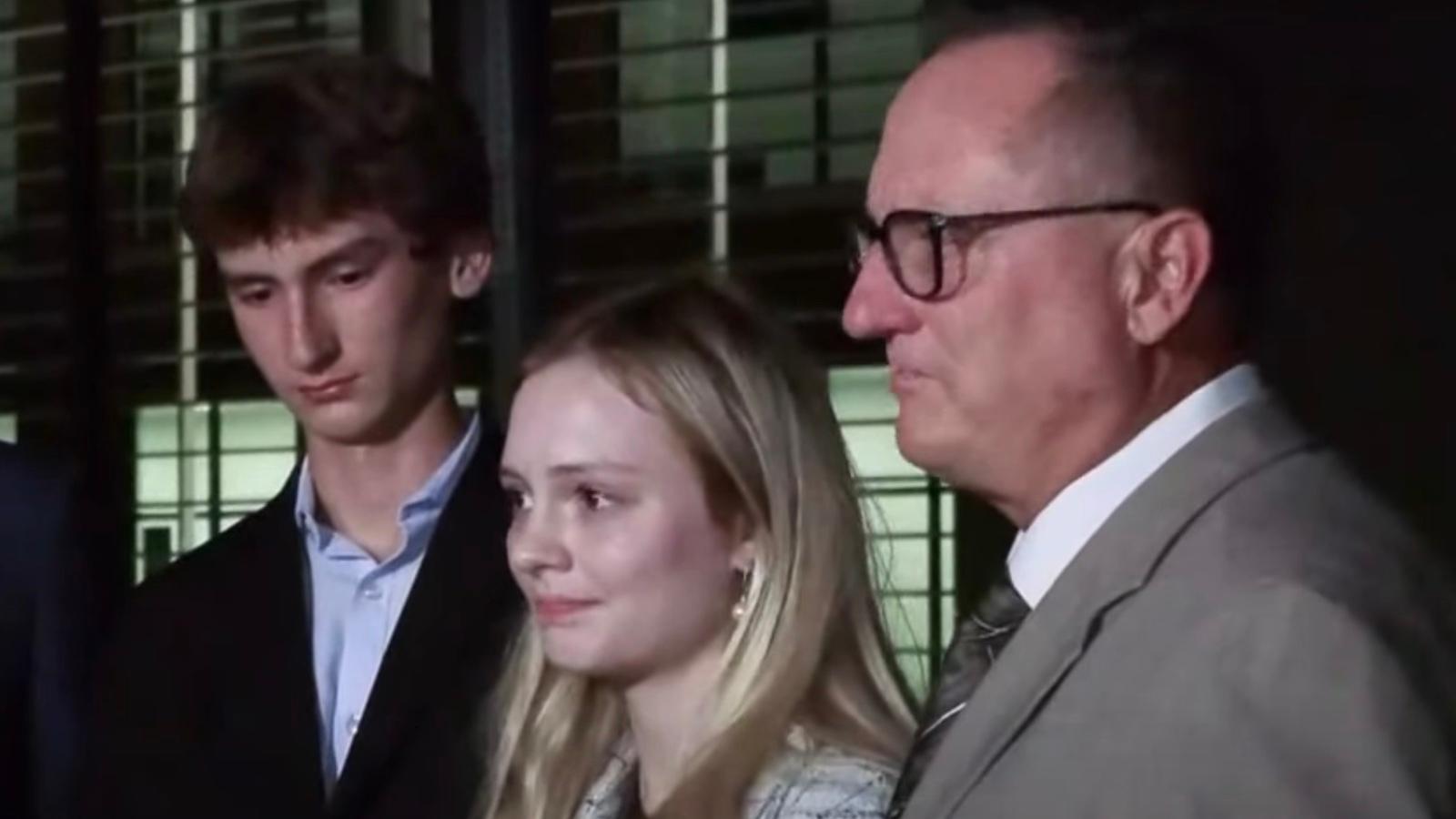 Maya Kowalski and her family speak to press following verdict