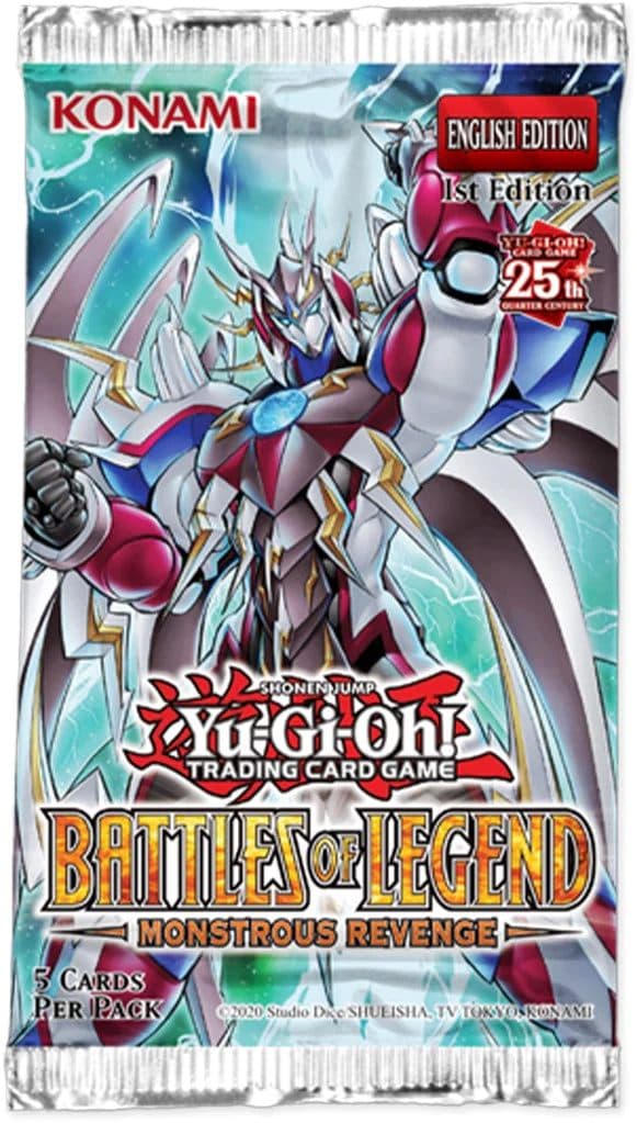 Yugioh Battles of legend booster pack