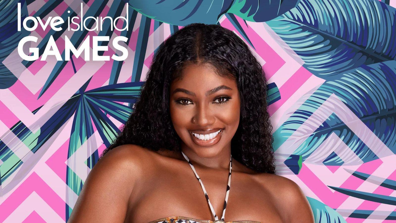 Imani from Love Island Games