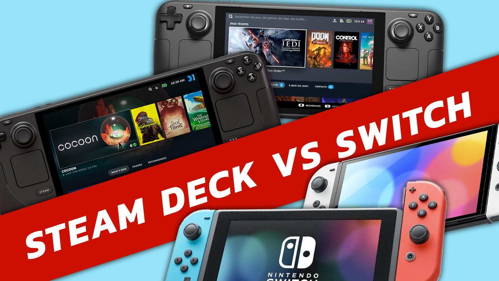Steam Deck vs Nintendo Switch: Which one is better in 2024? - Dexerto