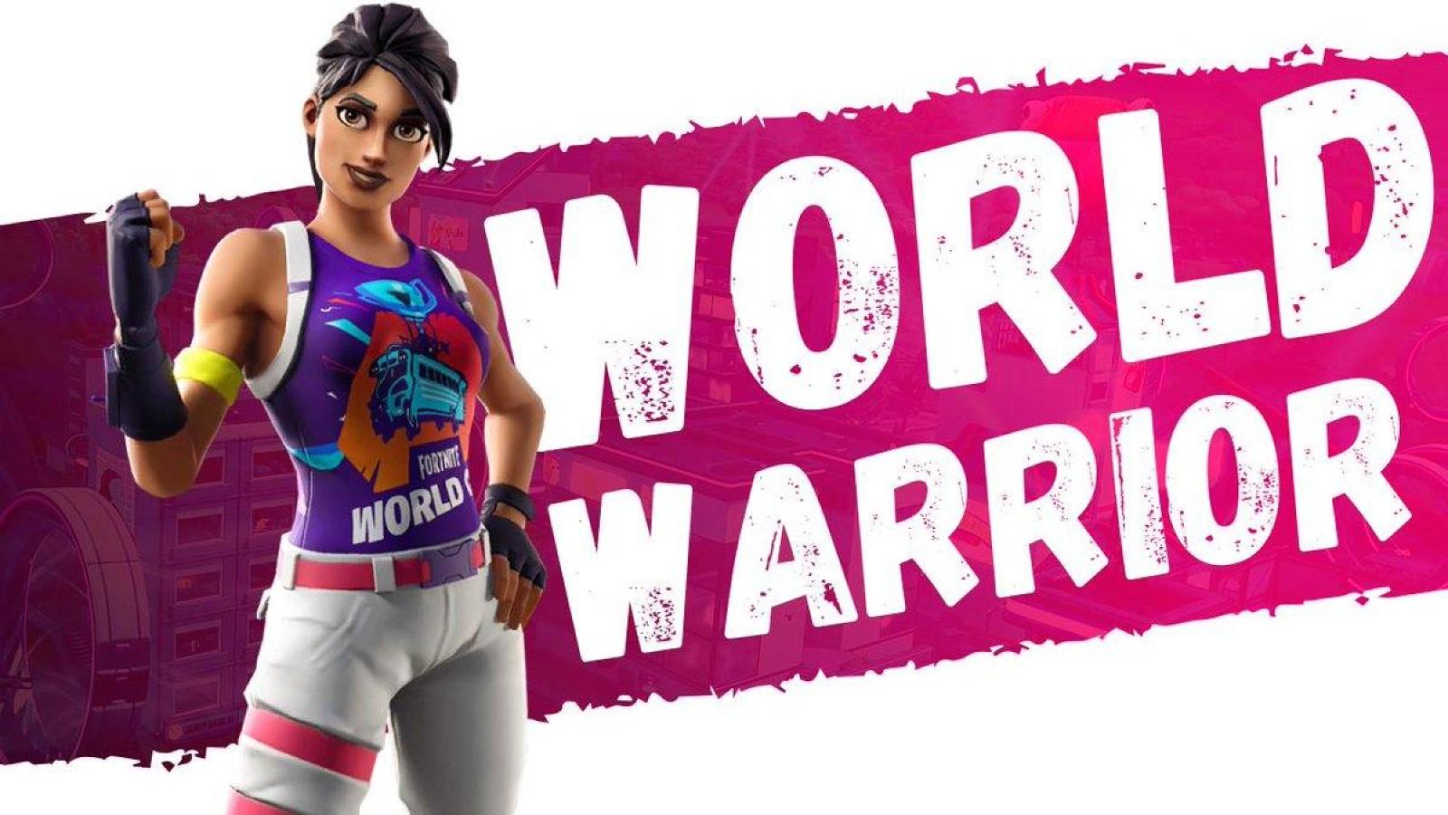 Rare World Warrior Outfit in Fortnite