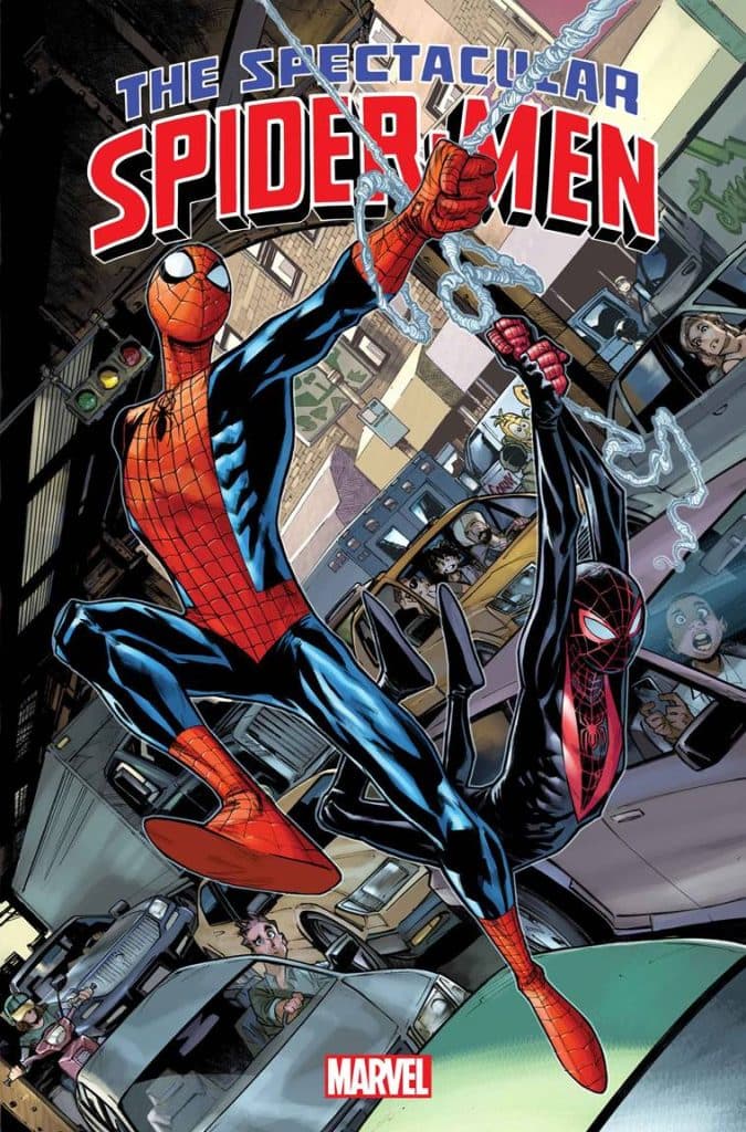 Spectacular Spider-Men #1 cover art